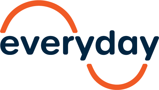 Everyday logo blue